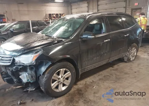 2013 Chevrolet Traverse 2Lt из США, поврежденный, VIN 1GNKVJKD9DJ160210